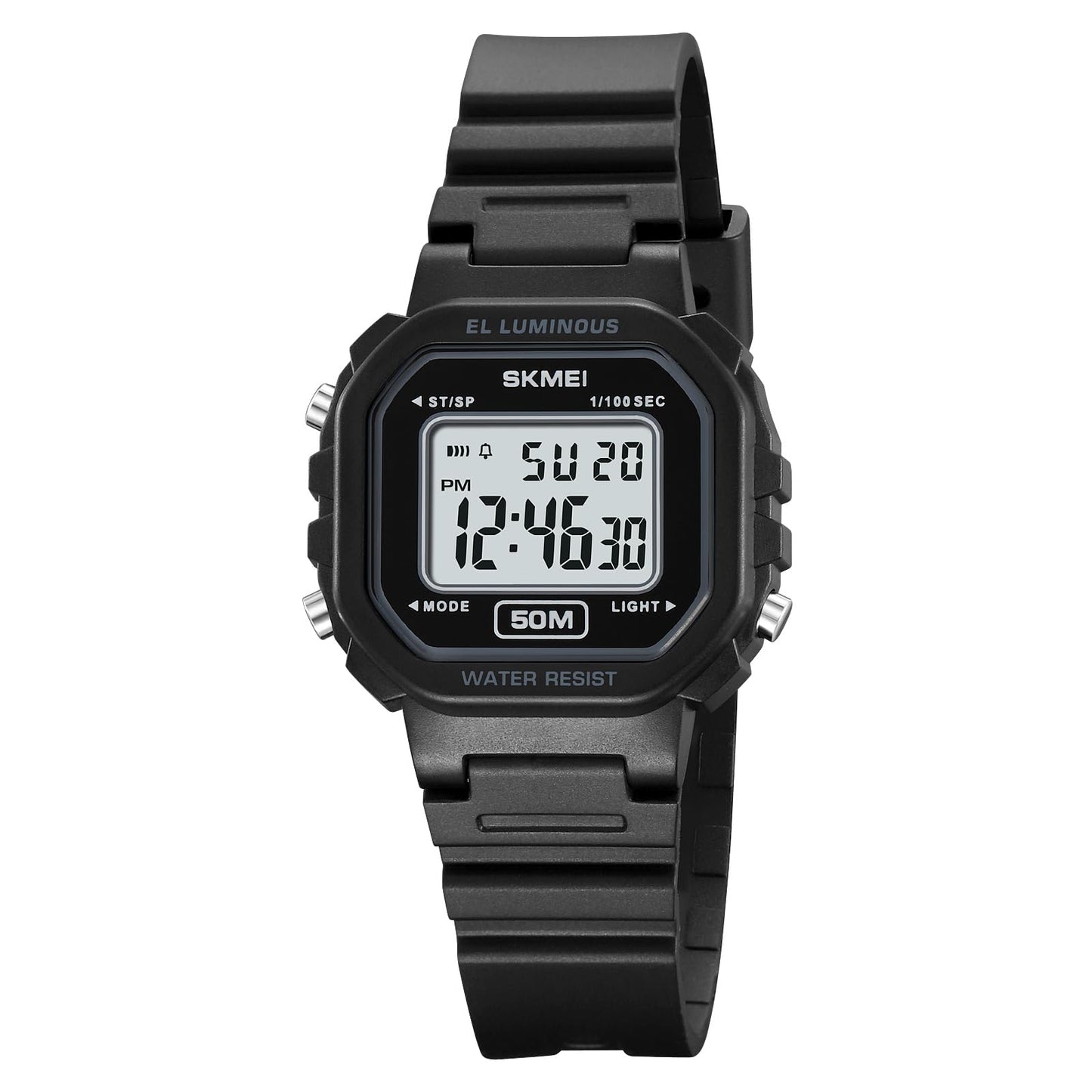 Classic Digital Watch for Men and Boys with Retro Style Display and Comfortable Strap