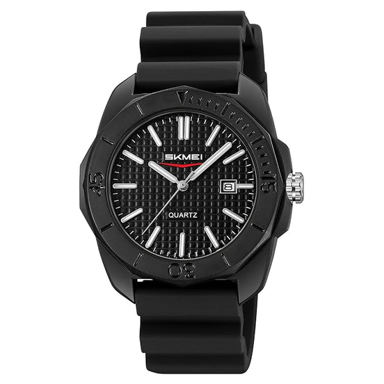 Wrist Watch for Men & Women with Classic Durable Strap and Round Dial for Casual & Formal Wear