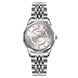 Analog Watch for Women with Silver Stainless Steel Strap and Round Dial for Casual & Formal Wear
