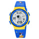Digital Watch for Kids with Blue Silicone Strap and Round Dial for Casual & Formal Wear