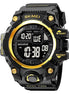 Digital Watch for Men with Black Silicone Strap and Round Dial for Casual & Formal Wear