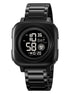 Digital Watch for Kids with Black Stainless Steel Strap and Round Dial for Casual & Formal Wear