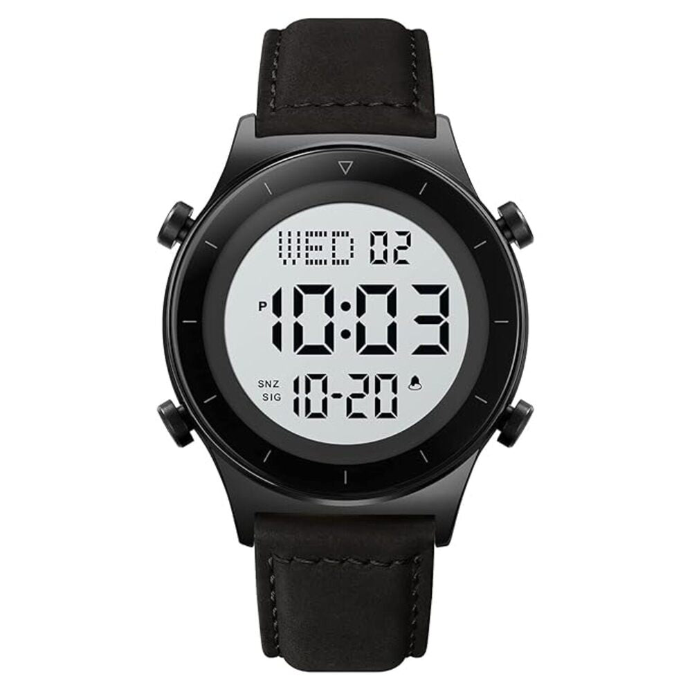 Rugged Digital Sports Watch for Men with Multi Function Display and Outdoor Style