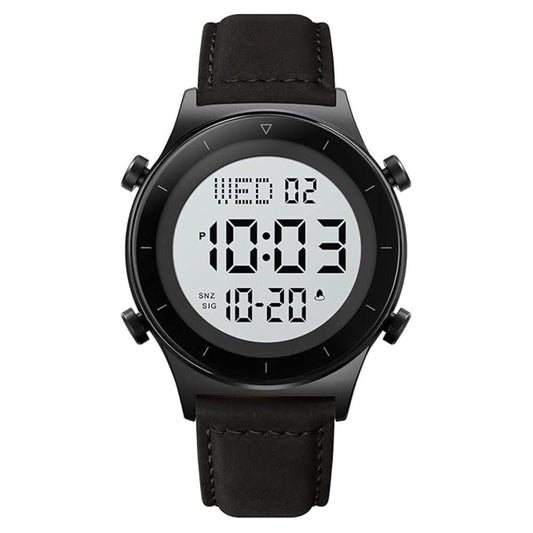 Rugged Digital Sports Watch for Men with Multi Function Display and Outdoor Style