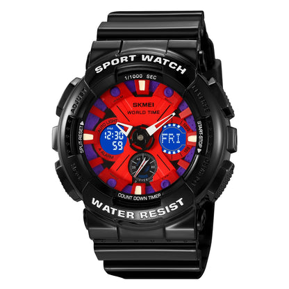 Premium Tactical Chronograph Rugged Analog & Digital Sports Watch
