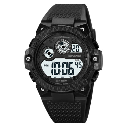 Skmei Digital Dial TPU Strap Watch for Men - 2337
