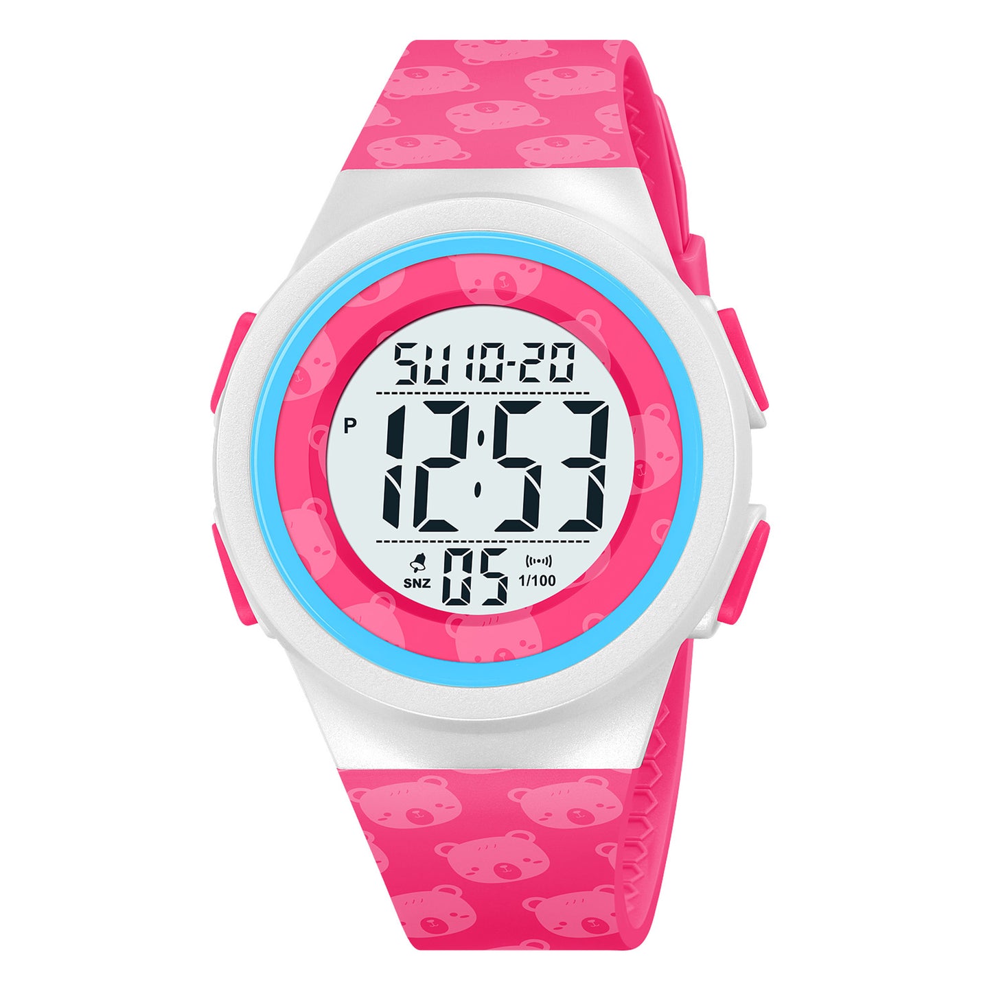 Skmei Digital Dial TPU Strap Watch for Kids - 2286