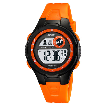 Digital Sports Wrist Watch with Alarm and Chronograph for kids