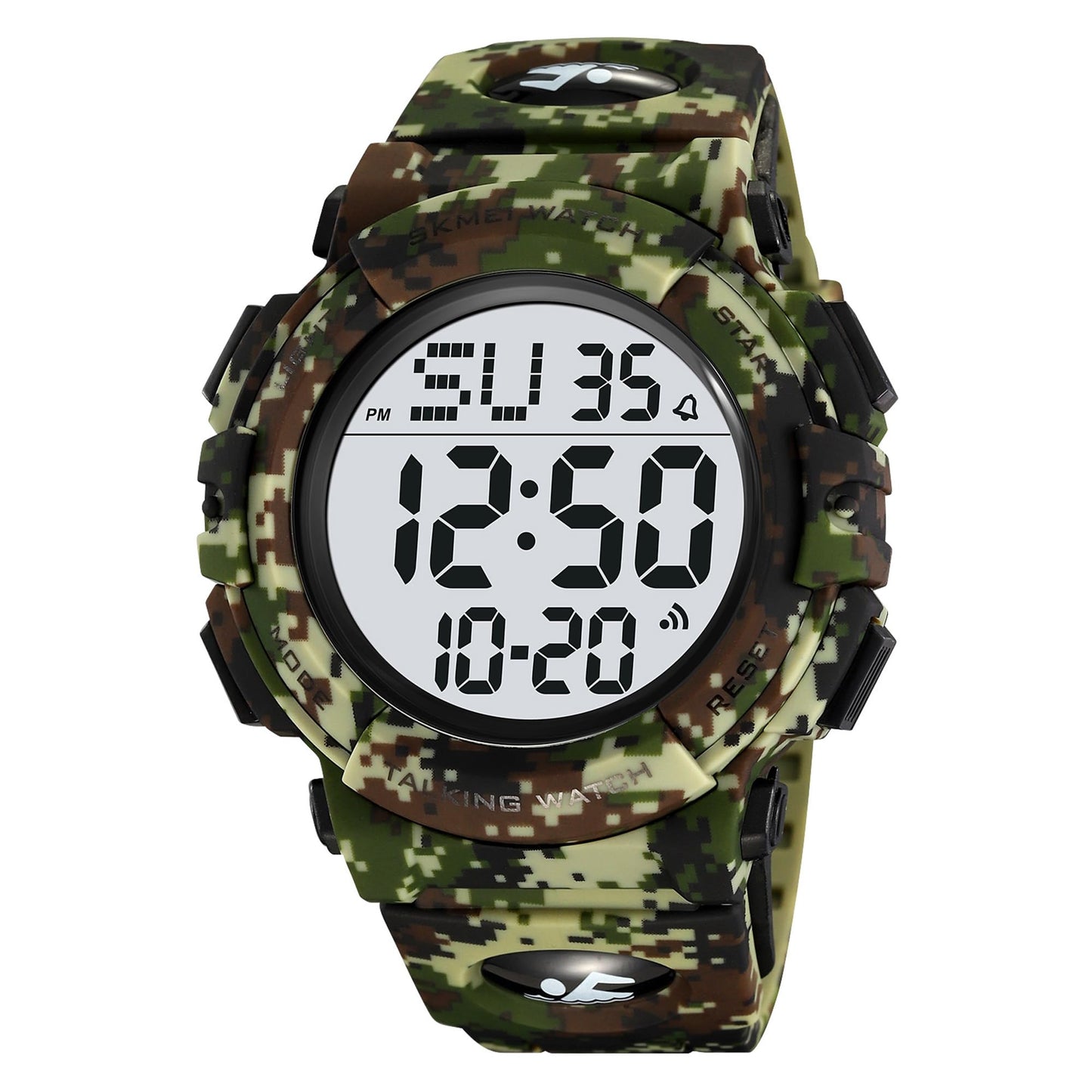 Outdoor Digital Sports Watch with Alarm Function for men