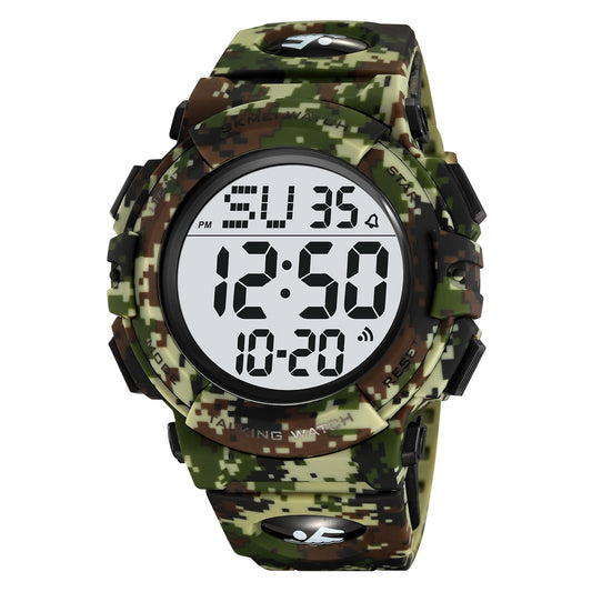 Outdoor Digital Sports Watch with Alarm Function for men