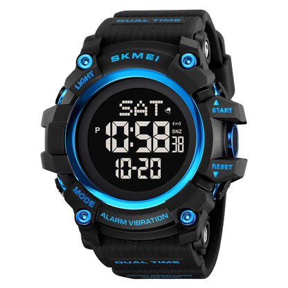 Outdoor Digital Sports Watch with Vibration Alert for men