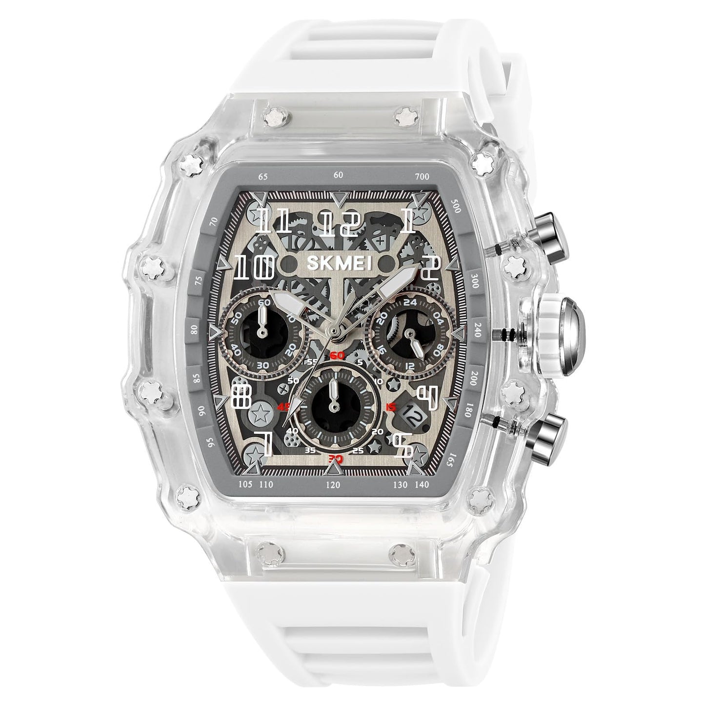 Luxury Skeleton Dial Wrist Watch for men