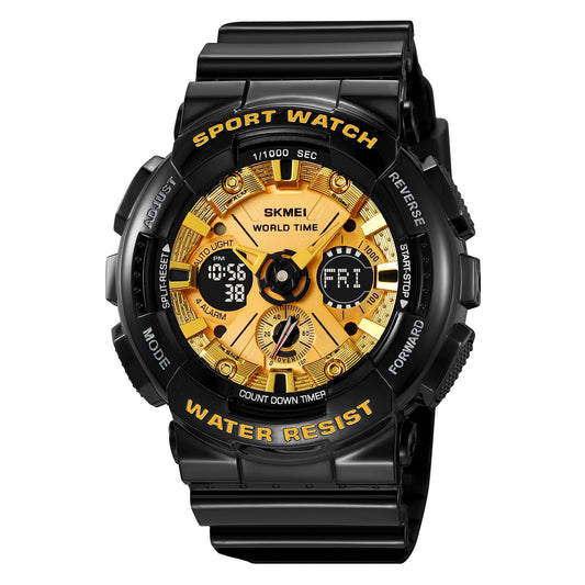Premium Tactical Chronograph Rugged Analog & Digital Sports Watch
