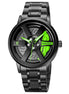Rolling Watch for Men with Black Metal Strap and Round Dial for Casual & Formal Wear