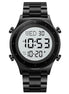 Digital Watch for Men with Black Metal Strap and Round Dial for Casual & Formal Wear