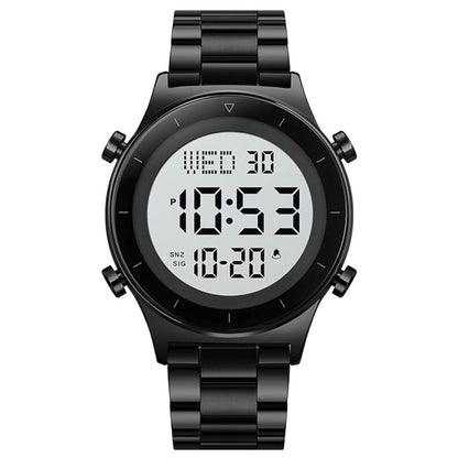 Rugged Digital Sports Watch for Men with Multi Function Display and Outdoor Style