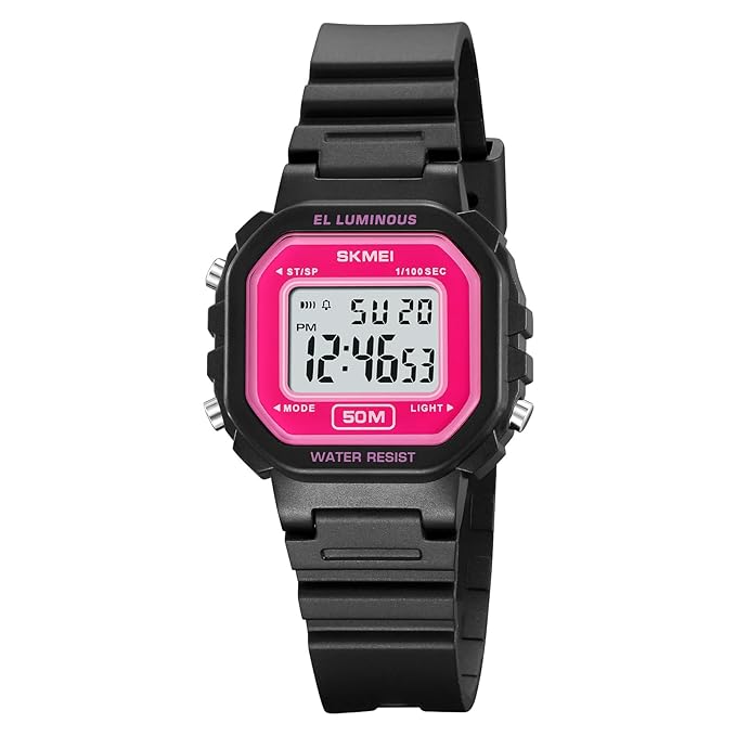 Classic Digital Watch for Men and Boys with Retro Style Display and Comfortable Strap