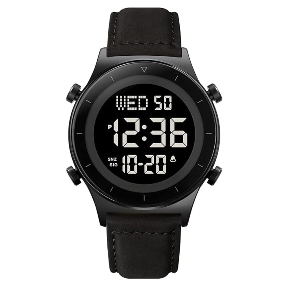 Rugged Digital Sports Watch for Men with Multi Function Display and Outdoor Style
