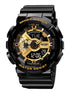Analog-Digital Watch for Men with Black Polyurethane Strap and Round Dial for Casual & Formal Wear