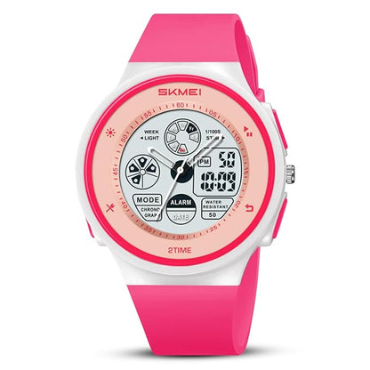 Smart Dual Display Sports Watch for kids