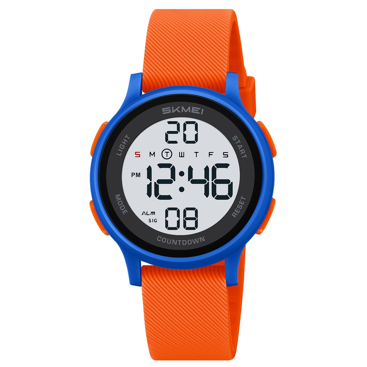 Skmei Digital Dial Silica Gel Strap Watch for Kids - 2427