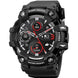 Smart Watch for Men with Black Silicone Strap and Round Dial for Casual & Formal Wear