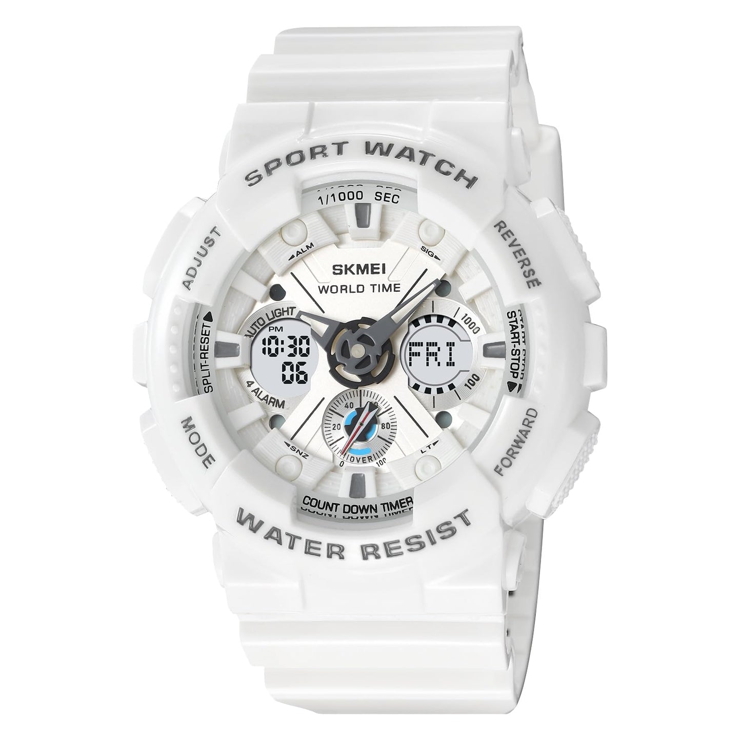 Premium Tactical Chronograph Rugged Analog & Digital Sports Watch