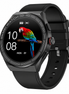 AMOLED Smart Watch for Men with Black Silicone Strap and Round Dial for Casual & Formal Wear