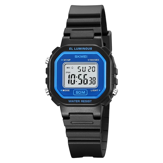 Classic Digital Watch for Men and Boys with Retro Style Display and Comfortable Strap