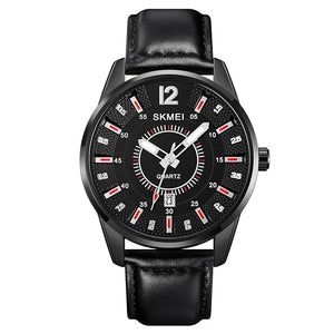 Premium Analog Watch for Men with Elegant Designer Dial and Classic Leather Strap