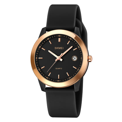 Skmei Quartz Analog Dial Silica Gel Strap Watch for Women - 2319