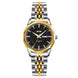 Analog Watch for Women with Silver-gold Stainless Steel Strap and Round Dial for Casual & Formal Wear