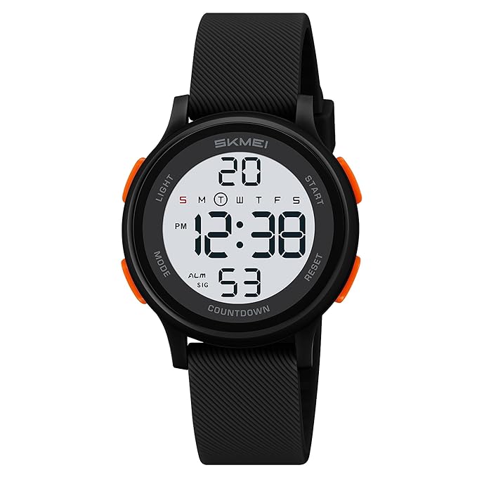 Sporty Digital Wrist Watch for Everyday Wear for kids
