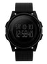 Digital Watch for Men with Black Polyurethane Strap and Round Dial for Casual & Formal Wear