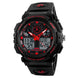 Analog-Digital Watch for Men with Black Polyurethane Strap and Round Dial for Casual & Formal Wear