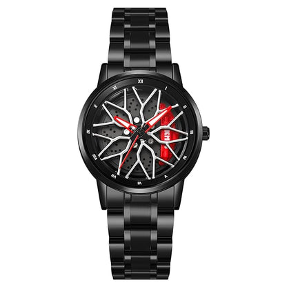 Luxury Skeleton Dial Analog Watch for Men with Premium Metal Strap and Stylish Designer Look