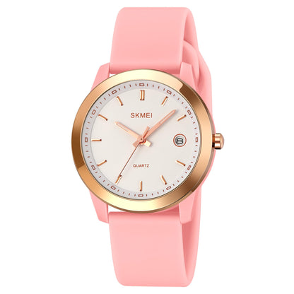 Elegant Analog Wrist Watch with Date Display for women