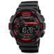 Digital Watch for Men with Black Polyurethane Strap and Round Dial for Casual & Formal Wear