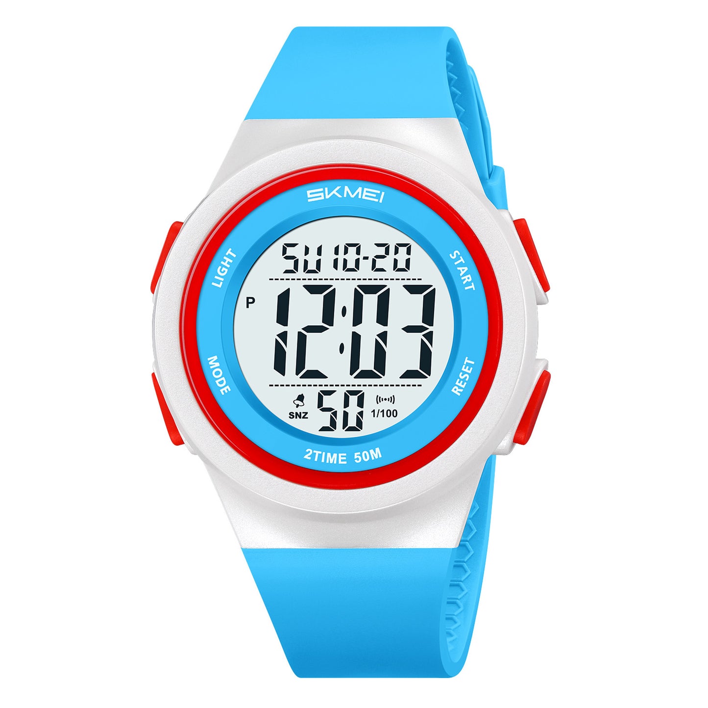 Skmei Digital Dial TPU Strap Watch for Kids - 2286