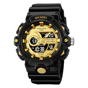 Premium Analog Digital Sports Watch for Men with Rugged Outdoor Design and Multi Function Display