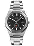 Analog Watch for Men with Silver Stainless Steel Strap and Round Dial for Casual & Formal Wear