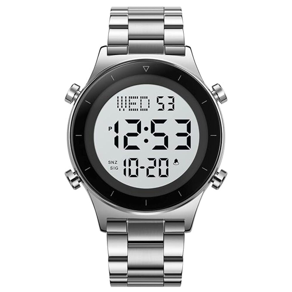 Rugged Digital Sports Watch for Men with Multi Function Display and Outdoor Style