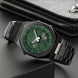 Analog-Digital Watch for Men with Black Metal Strap and Round Dial for Casual & Formal Wear