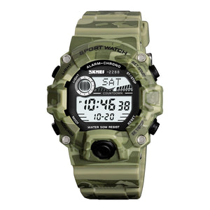 Digital Sports Watch with Rugged Design and Multi Function Display for kids