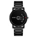 Digital Watch for Men with Black Metal Strap and Round Dial for Casual & Formal Wear
