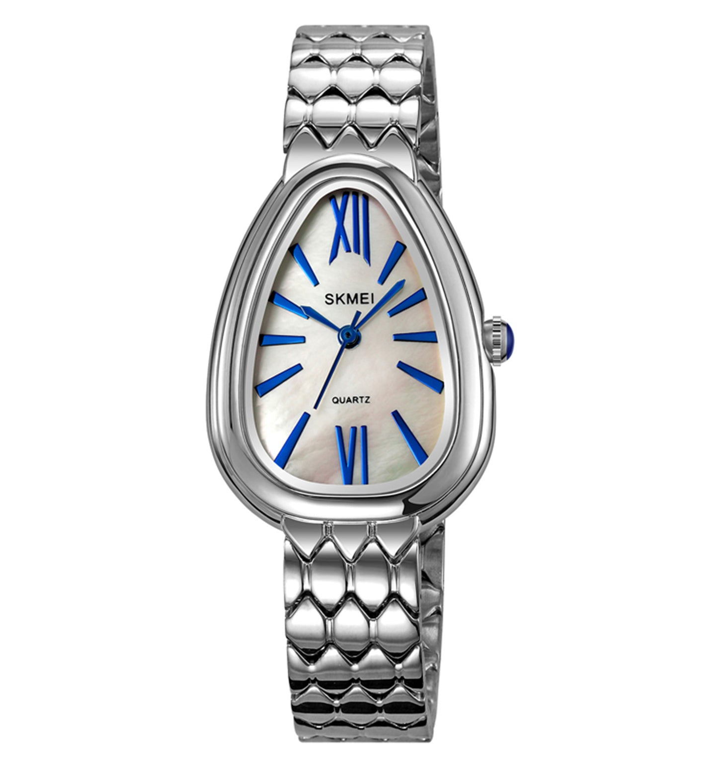 Skmei Quartz Analog Dial Stainless Steel Strap Watch for Women - 2332