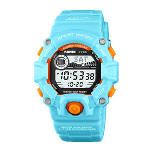 Digital Sports Watch with Rugged Design and Multi Function Display for kids