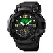 Analog-Digital Watch for Men with Black Polyurethane Strap and Round Dial for Casual & Formal Wear