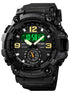 Analog-Digital Watch for Men with Black Polyurethane Strap and Round Dial for Casual & Formal Wear