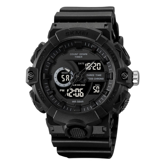 Premium Analog Digital Sports Watch for Men with Rugged Outdoor Design and Multi Function Display